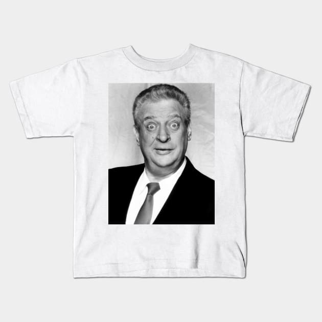 Rodney Dangerfield Kids T-Shirt by sinewave_labs